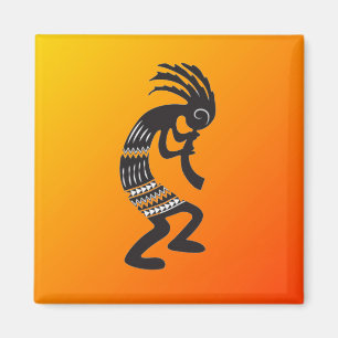 Magnet Kokopelli, amérindien du sud-ouest