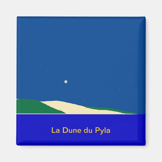 Magnet "La Dune du Pyla" (Vorne)
