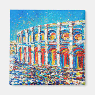 Magnet Les arennes de nimes by Natalia Kuruch