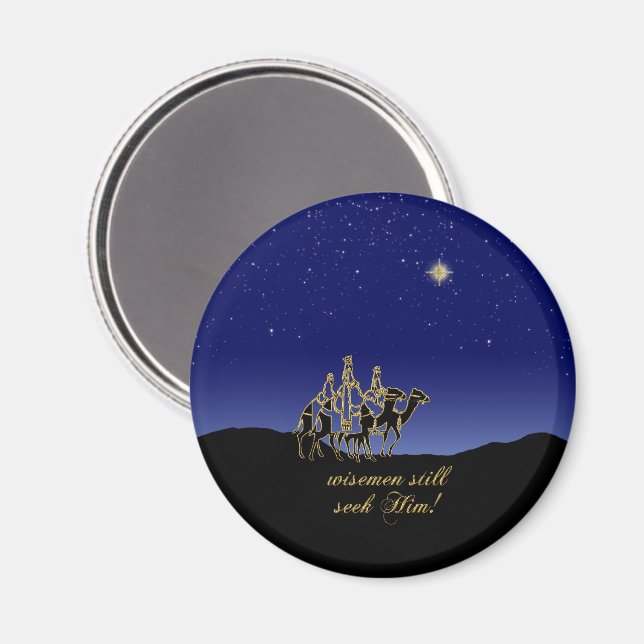 Magnet "Les Sages Le Cherchent Toujours" (Recto/Verso)