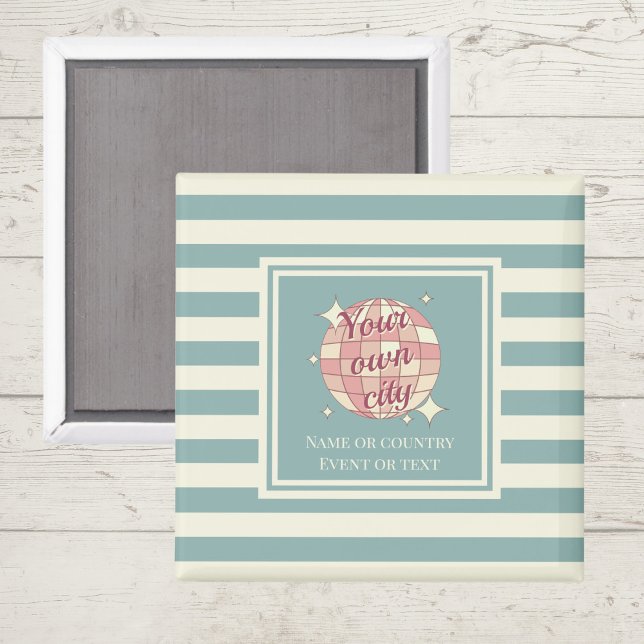 Magnet Lieblings-Stadt Name Souvenir (Von Creator hochgeladen)