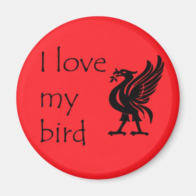 Magnet - Liverpool Liverbird (Vorne)