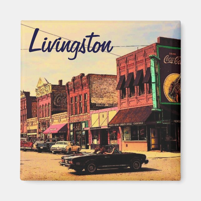 Magnet Livingston Montana (Devant)