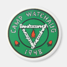 Magnet Logo Camp Watchaug