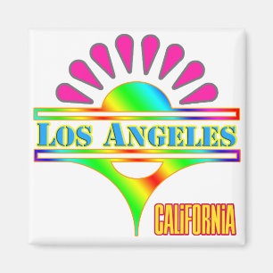 Magnet "Los Angeles Colorful 1"