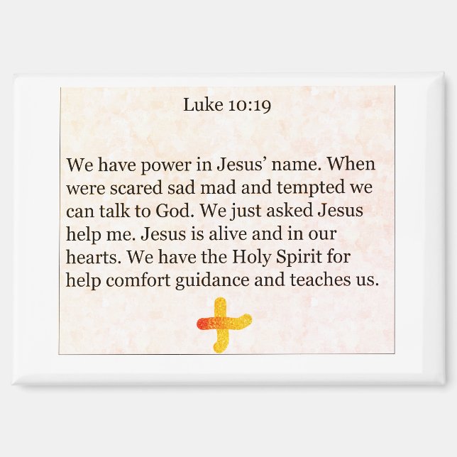 Magnet-luke 10;19-Magnet Magnet (Vorderseite)