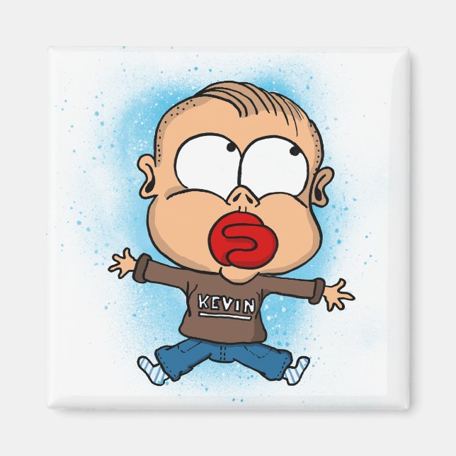 Magnet "lustiges Baby" (Vorne)