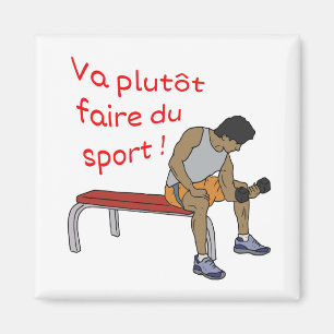 Magnet macht lieber Sport