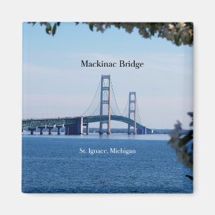 Magnet Mackinac Brücken-St. Ignace