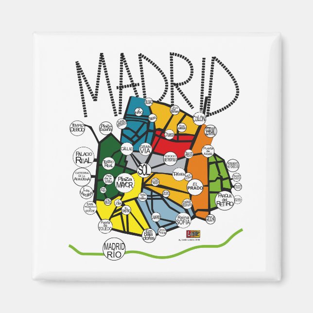 MAGNET MADRID. CITIES COLLECTION_. (Vorne)