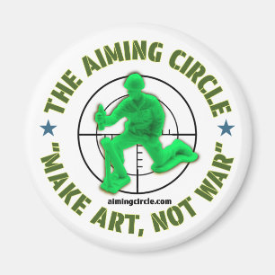 Magnet "Make Art, not War"