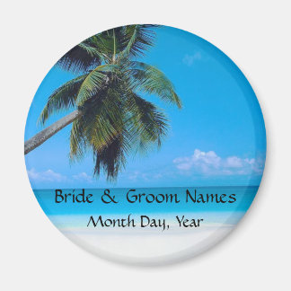 Magnet mariage avec date Mariage