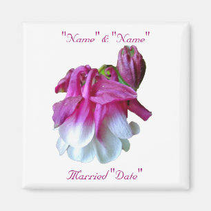 Magnet Mariage Columbine à personnaliser