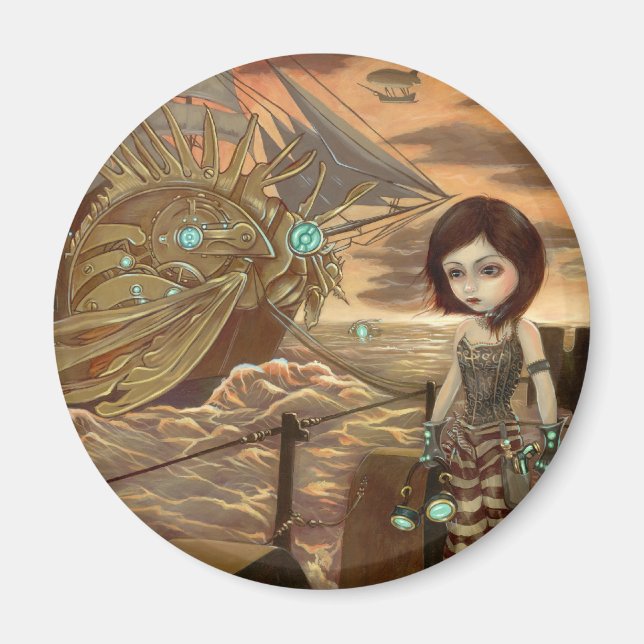 Magnet "Maritime Sunset" (Vorne)