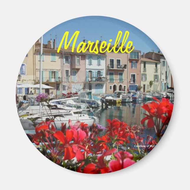 Magnet Marseille france (Vorne)