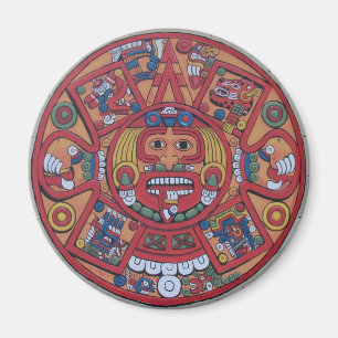 Magnet maya de calendrier