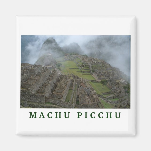 Magnet "Misty Machu Picchu" (Vorne)