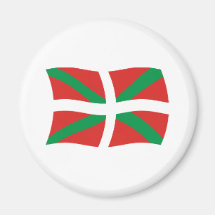 Magnet mit der Flagge des Baskischen Volkes