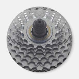 Magnet mit Fahrrad-Kettenrad