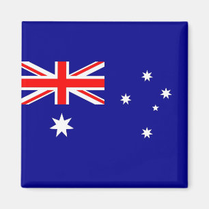 Magnet mit Flagge Australiens