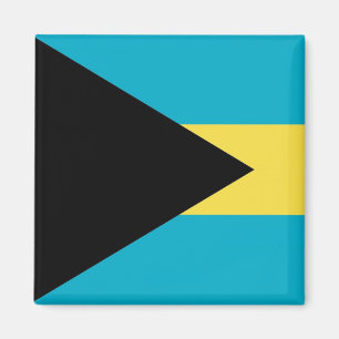 Magnet mit Flagge der Bahamas