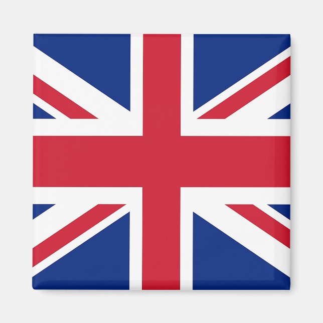 Magnet mit Flagge des Vereinigten Königreichs (Vorne)