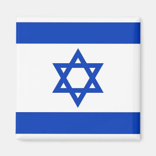 Magnet mit Flagge Israels