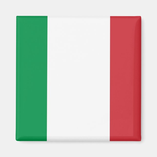 Magnet mit Flagge Italiens (Vorne)