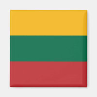 Magnet mit Flagge Litauens