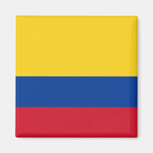 Magnet mit Flagge von Kolumbien