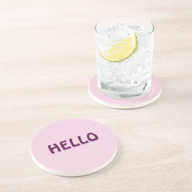 MAGNET MIT HALLO GETRÄNKEUNTERSETZER (Seite)