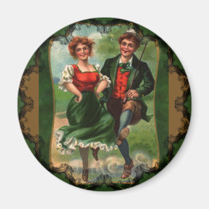 Magnet mit Herzen voller Freude