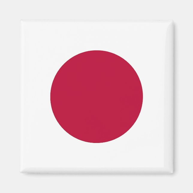 Magnet mit japanischer Flagge (Vorne)