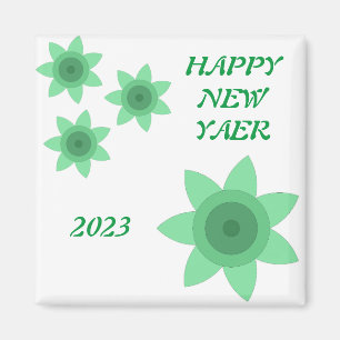 Magnet mit kreativer Kunst der Blume