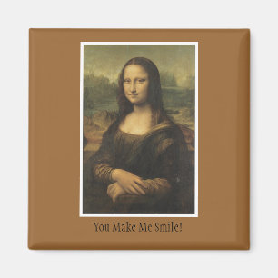 Magnet mit Mona Lisa Entwurf