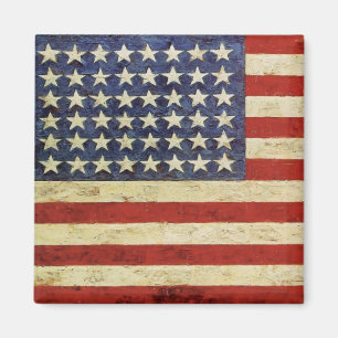 Magnet mit Patriot-Flagge von Vereinigten Staaten