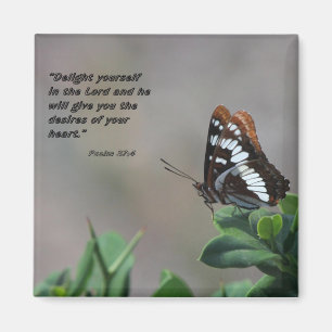 Magnet mit Schmetterling - erfreuen Sie sich in