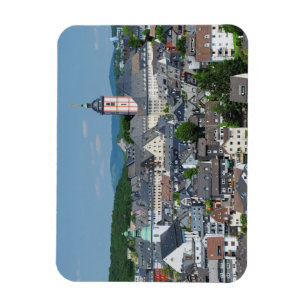 Magnet mit Stadtansicht von Siegen
