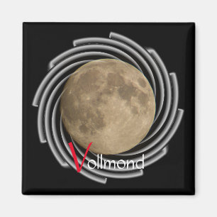 Magnet mit Vollmond