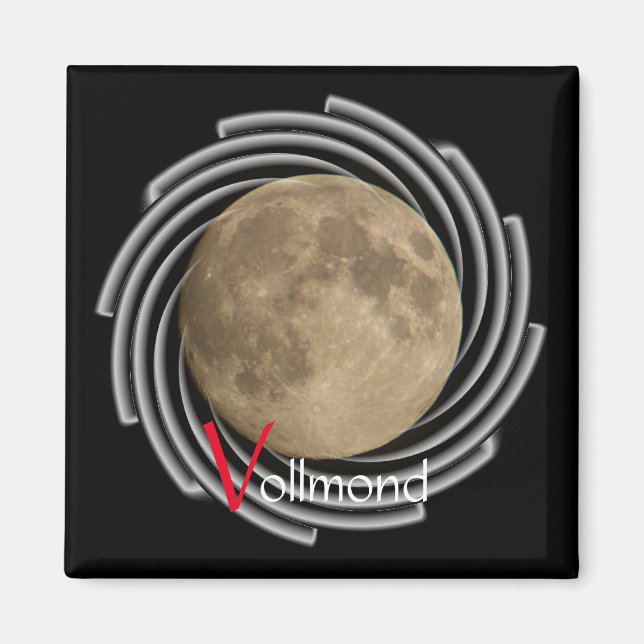 Magnet mit Vollmond (Vorne)