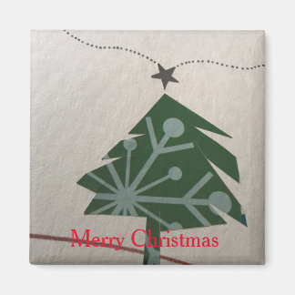 Magnet mit Weihnachtscollage von Tony Cimino