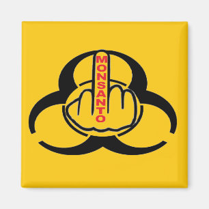 Magnet Monsanto Bio Hazard Gedreht