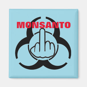 Magnet Monsanto Bio Hazard Gedreht