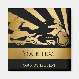 Magnet Motorrad Motorrad-Motorrad Gold