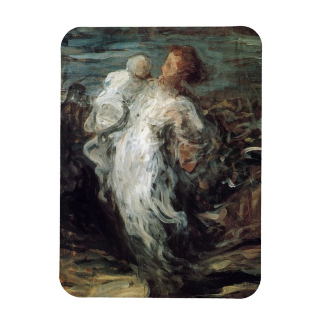 Magnet "Mutter mit Kind" (Vertikal)