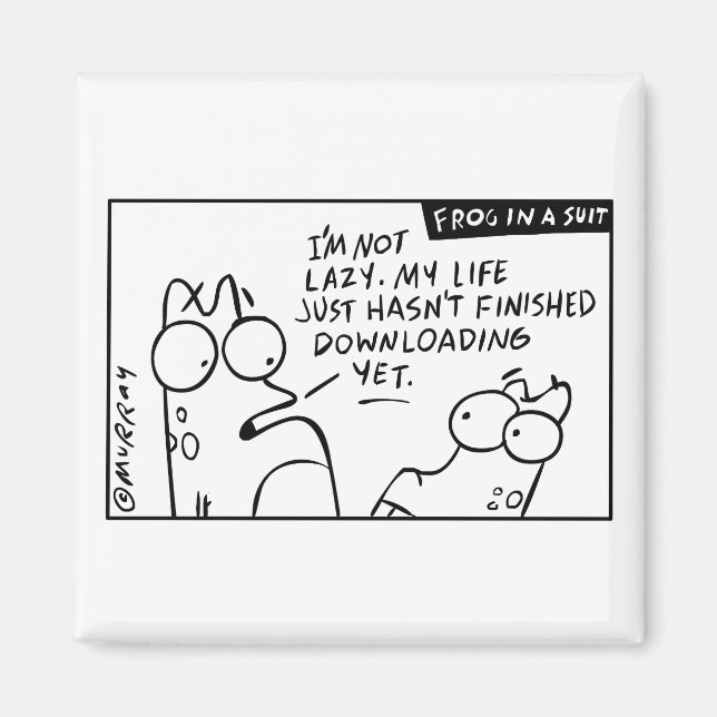 Magnet "My Life is Download" (Vorne)