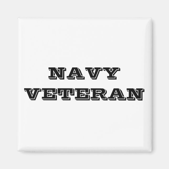 Magnet Navy Veteran (Vorne)