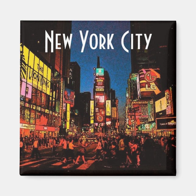 Magnet New York City (Neon) (Devant)