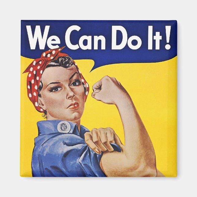 Magnet : Nous pouvons le faire - Image Poster vint (Devant)