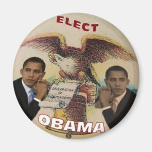 Magnet Obama Liberty Bell